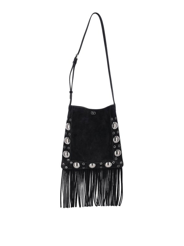 VALENTINO GARAVANI: ショルダーバッグ - ショルダーバッグ - 黒