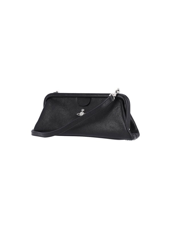 VIVIENNE WESTWOOD: Schultertaschen online - Schultertasche - Schwarz