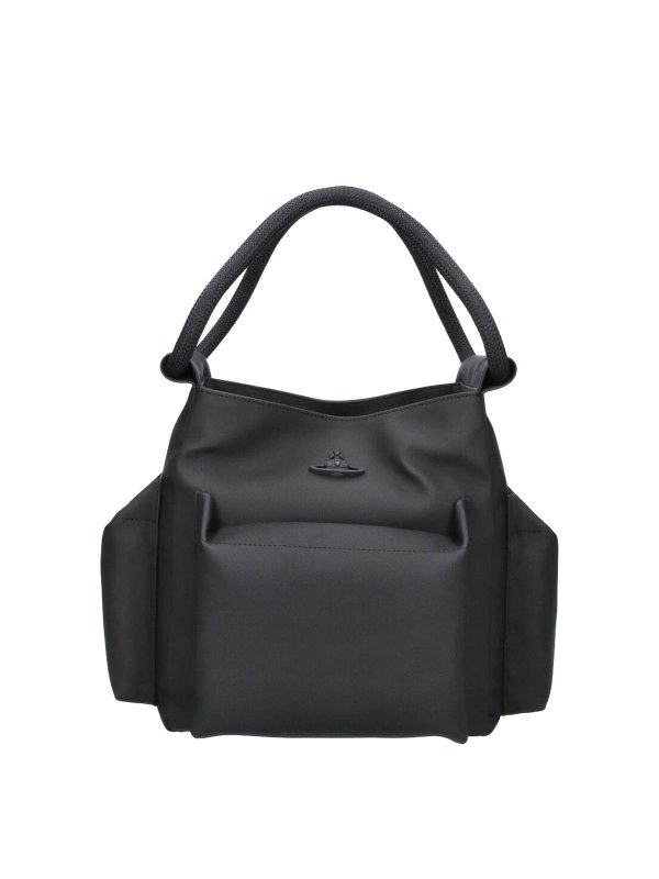 VIVIENNE WESTWOOD: Handtaschen - Shopper - Schwarz