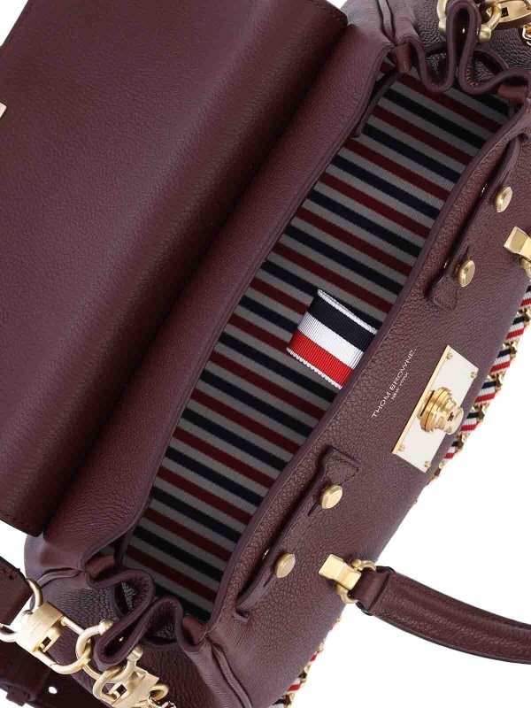 クロスボディバッグ - 赤 shop online: THOM BROWNE