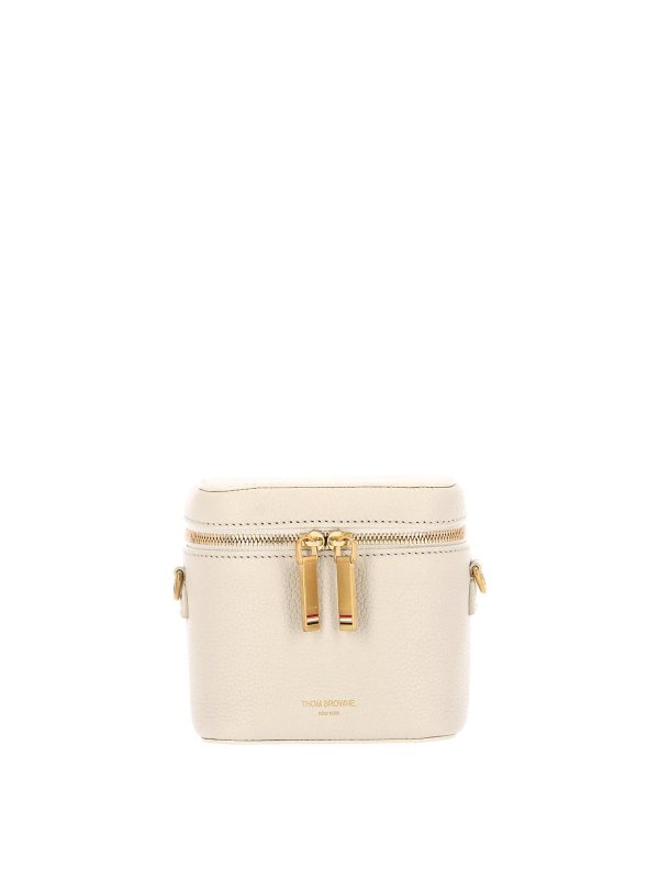 THOM BROWNE: clutches - Leather Pouch