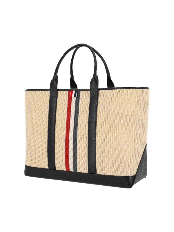 THOM BROWNE: totes bags online - Rwb Medium Tote Bag