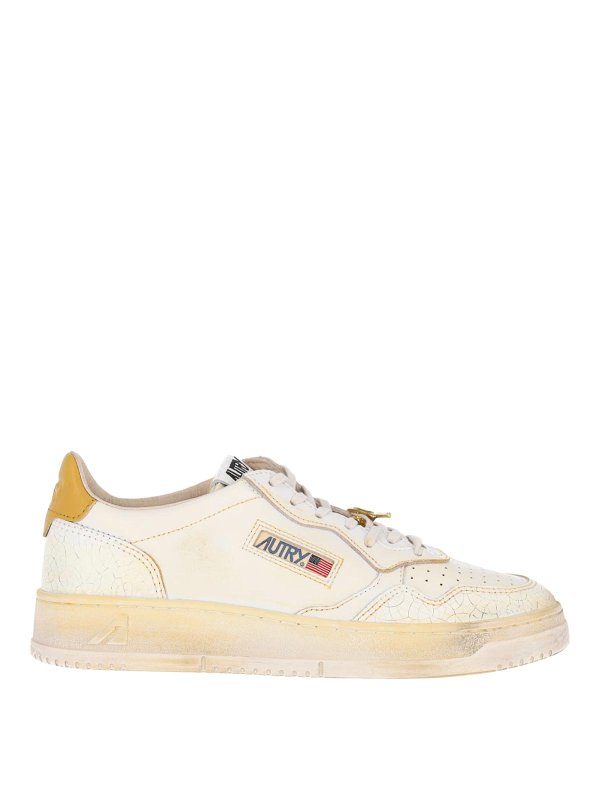 AUTRY: Chaussures de sport - Baskets - Crème
