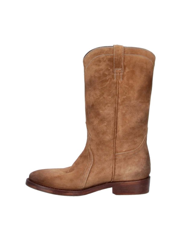 The Best Shops JIL SANDER: ankle boots - Suede Ankle Boots