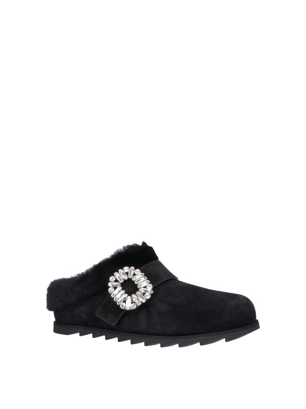 ROGER VIVIER: ミュール online - ミュール - 黒