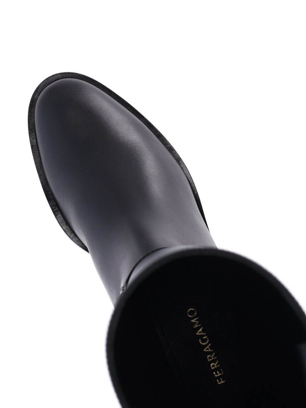 SALVATORE FERRAGAMO buy online ブーツ - 黒