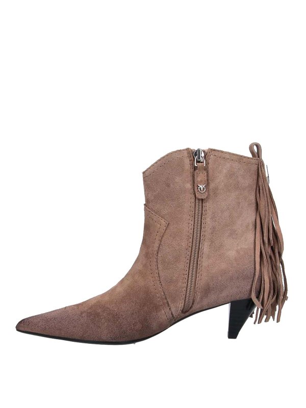 The Best Shops Pinko: Stiefeletten - Stiefeletten - Beige