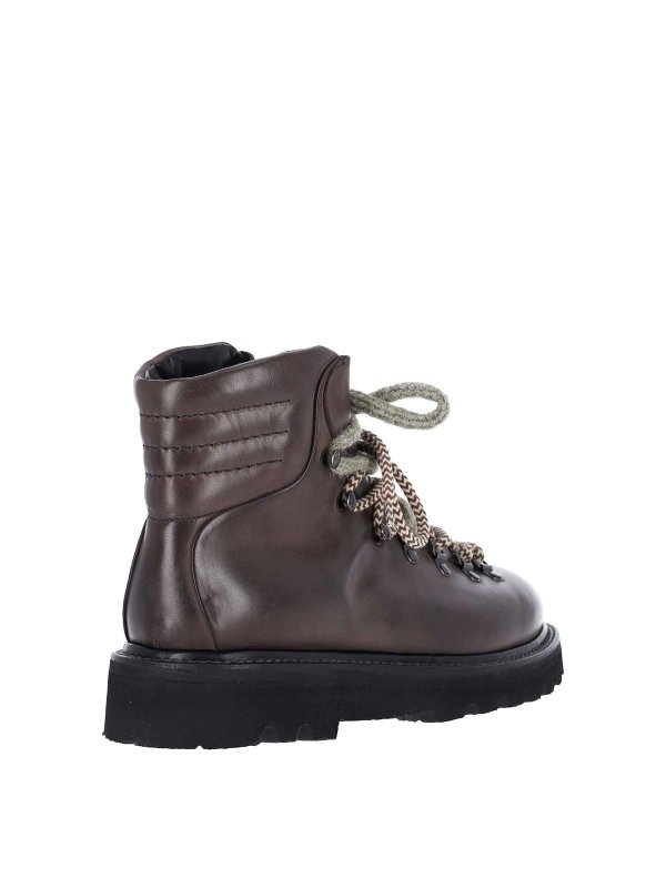 アンクルブーツ - ブラウン shop online: PREMIATA