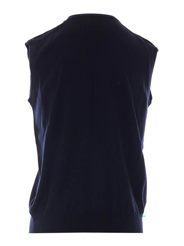 ALPHA STUDIO: vests online - Zip Vest