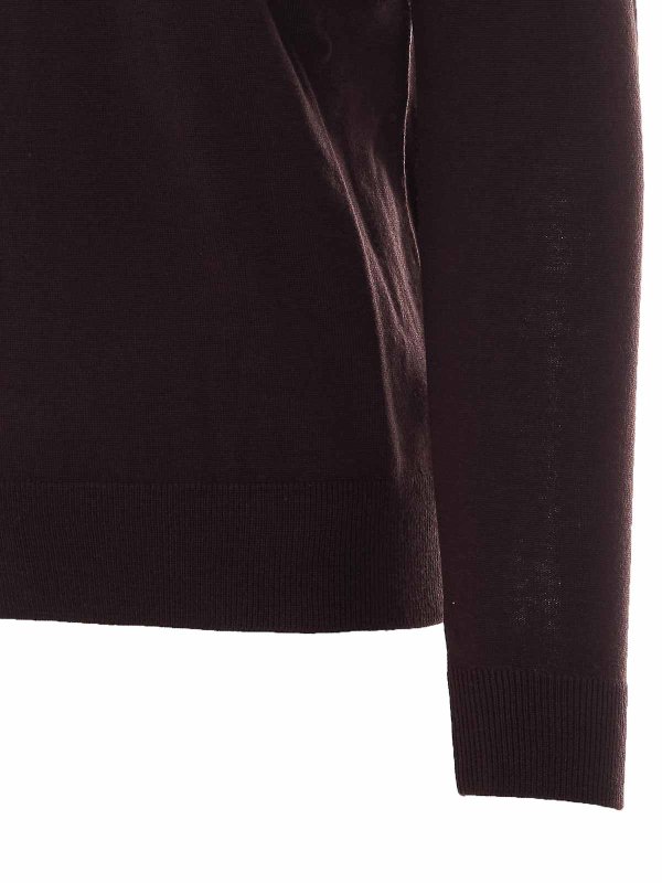 The Best Shops ALPHA STUDIO: Pull col rond - Pull Col Rond - Marron