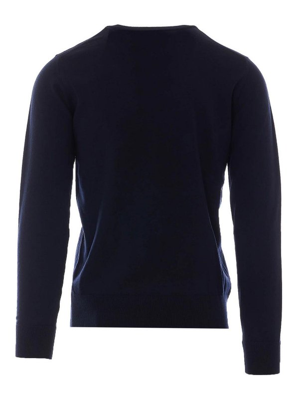 ALPHA STUDIO: crew necks online - V-Neck Sweater