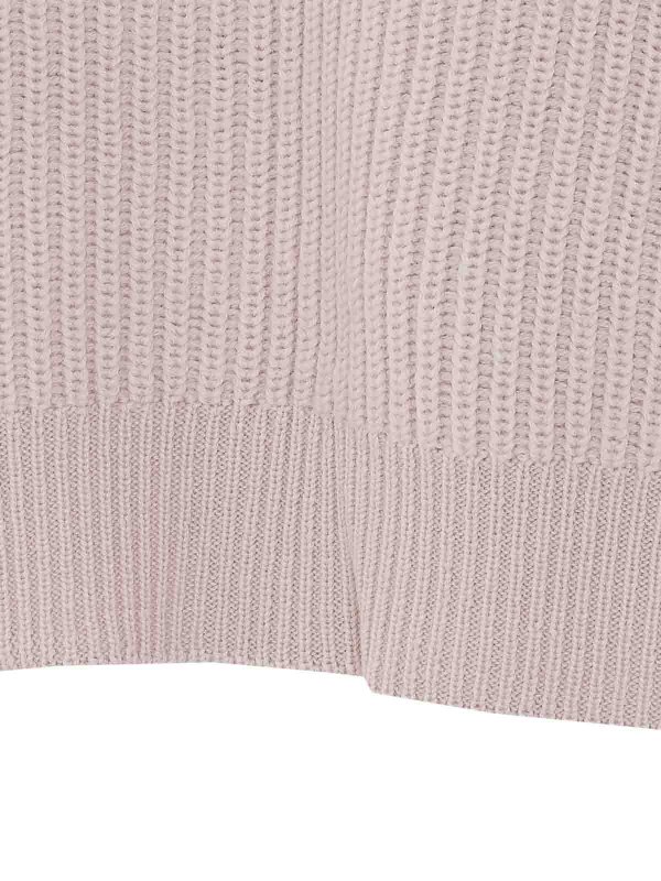 The Best Shops ALPHA STUDIO: Strickpullover mit Rundhalsausschnitt - Rundhalspullover - Rosa