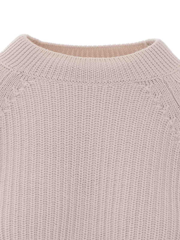 Rundhalspullover - Rosa shop online: ALPHA STUDIO