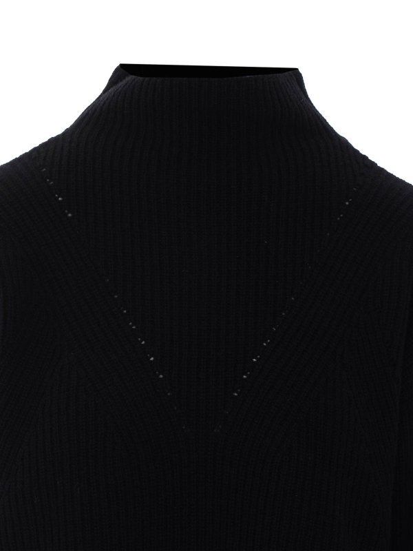 クルーネック - 黒 shop online: ALPHA STUDIO