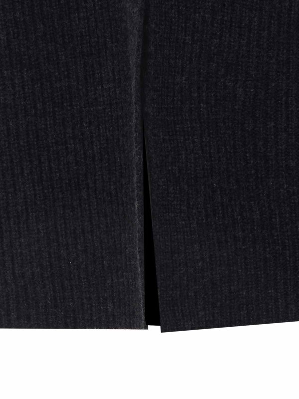 The Best Shops ALPHA STUDIO: Strickpullover mit Rundhalsausschnitt - Rundhalspullover - Grau