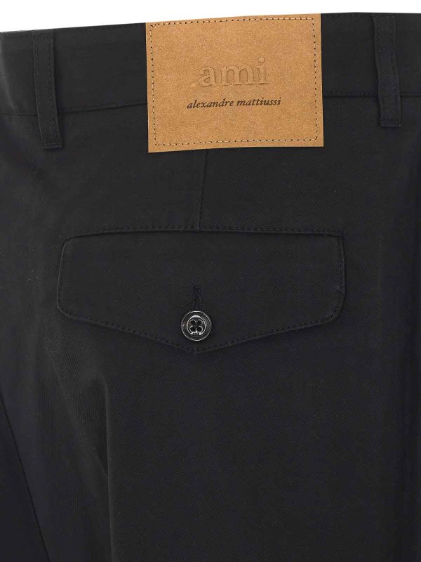 The Best Shops AMI PARIS: スウェットパンツ - トラックスーツ ボトムス - 黒
