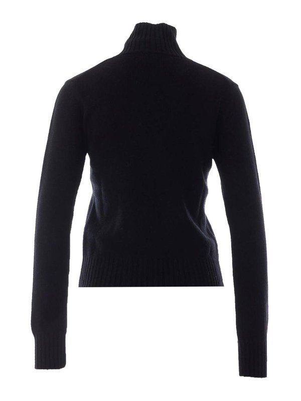 AMI PARIS: Strickpullover mit Rundhalsausschnitt online - Rundhalspullover - Schwarz