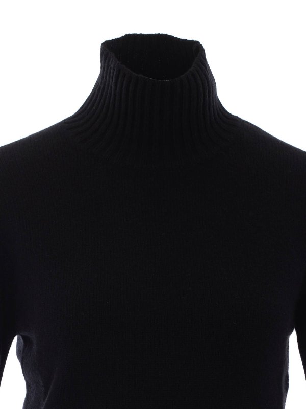 Rundhalspullover - Schwarz shop online: AMI PARIS