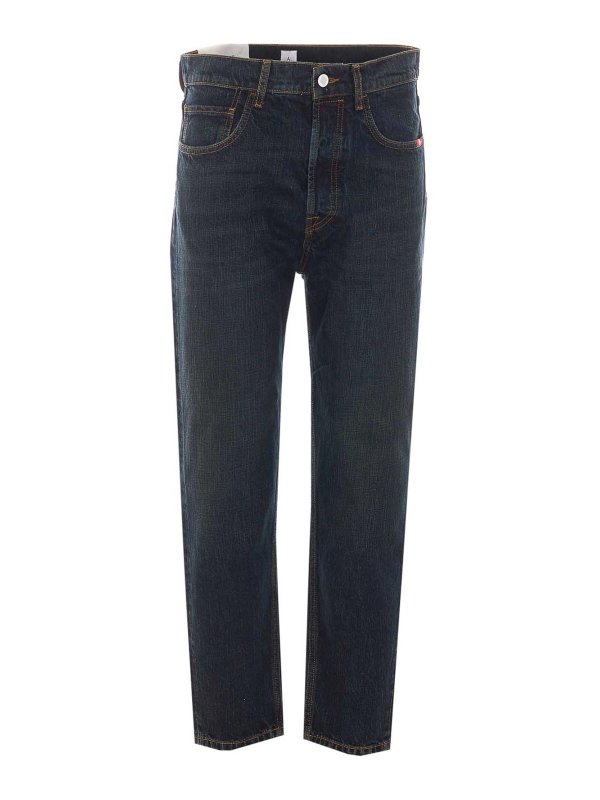 AMISH: Jeans Rectos - Vaqueros Rectos - Azul