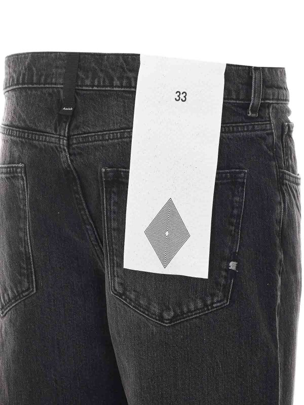 The Best Shops AMISH: Jeans Rectos - Vaqueros Rectos - Negro