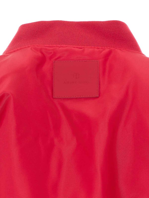 The Best Shops ANINE BING: ボンバージャケット - ボンバージャケット - 赤