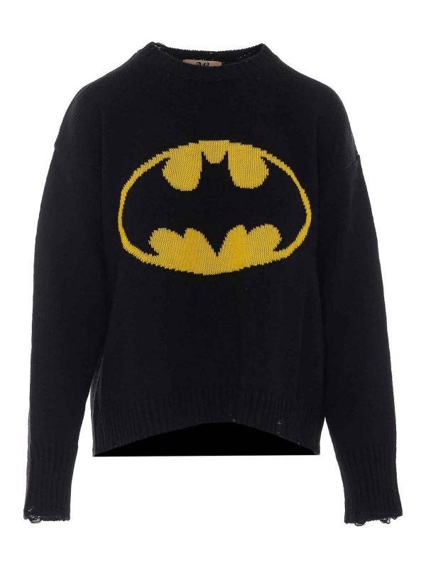ANIYE BY: crew necks - Bat Sweater