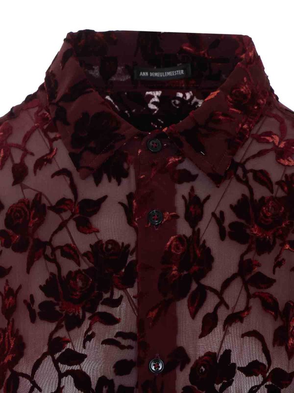 Camicia classica Andre shop online: ANN DEMEULEMEESTER