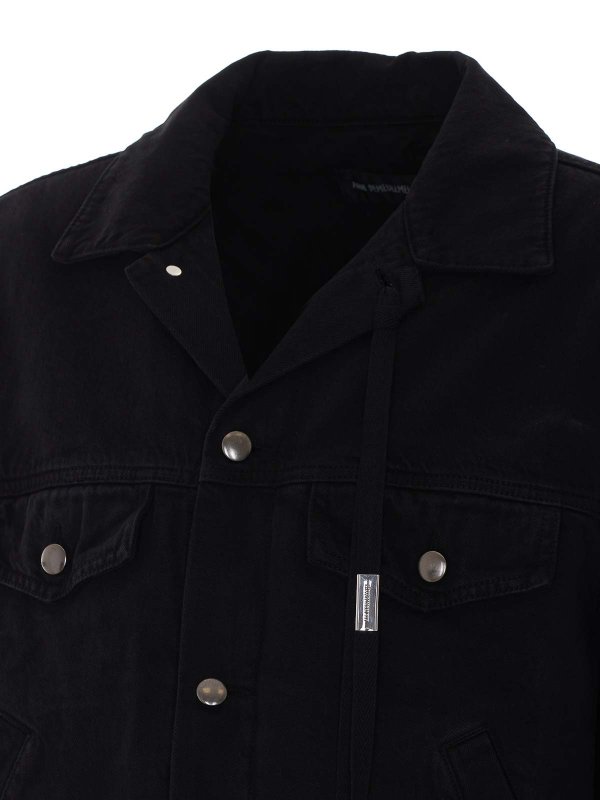 The Best Shops ANN DEMEULEMEESTER: denim jacket - Standard Raf Denim Jacket