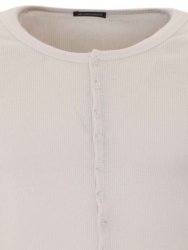 The Best Shops ANN DEMEULEMEESTER: トップス＆タンクトップ - トップ/タンクトップ - 白