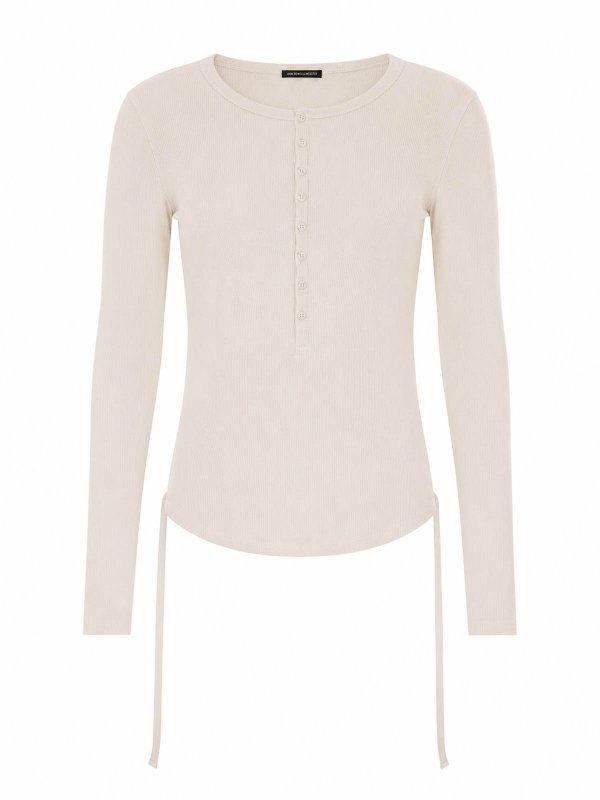 トップ/タンクトップ - 白 shop online: ANN DEMEULEMEESTER