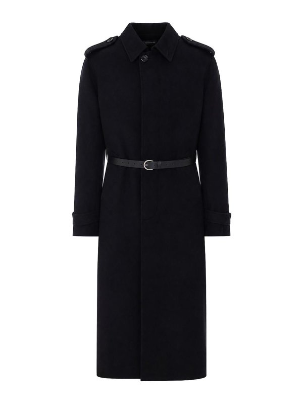 ANN DEMEULEMEESTER: ニーレングスコート - 膝丈コート - 黒