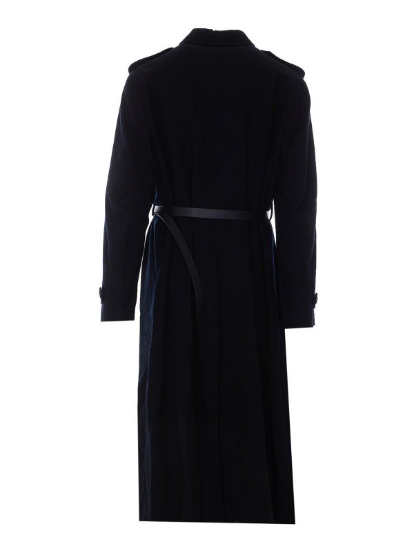 ANN DEMEULEMEESTER: ニーレングスコート online - 膝丈コート - 黒