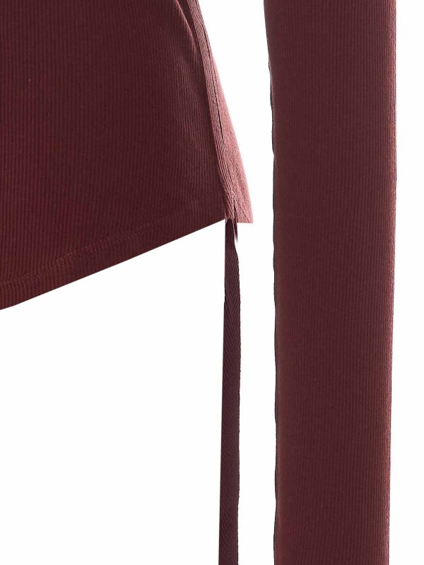 The Best Shops ANN DEMEULEMEESTER: クルーネック - クルーネック - 赤