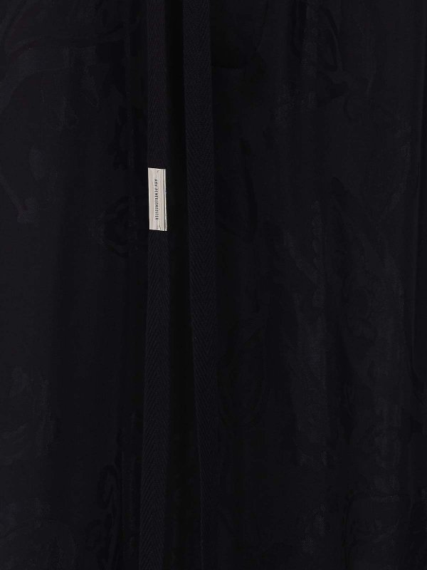 The Best Shops ANN DEMEULEMEESTER: カジュアルトラウザー - カジュアルパンツ - 黒
