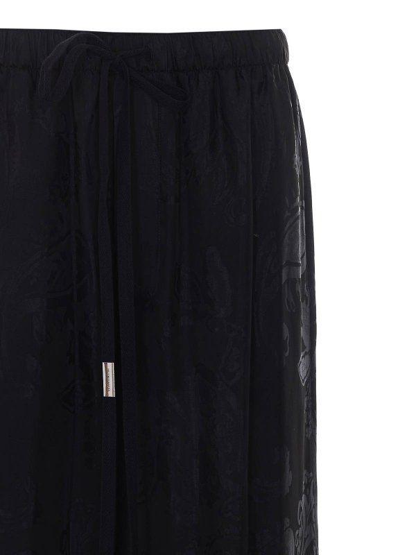 カジュアルパンツ - 黒 shop online: ANN DEMEULEMEESTER