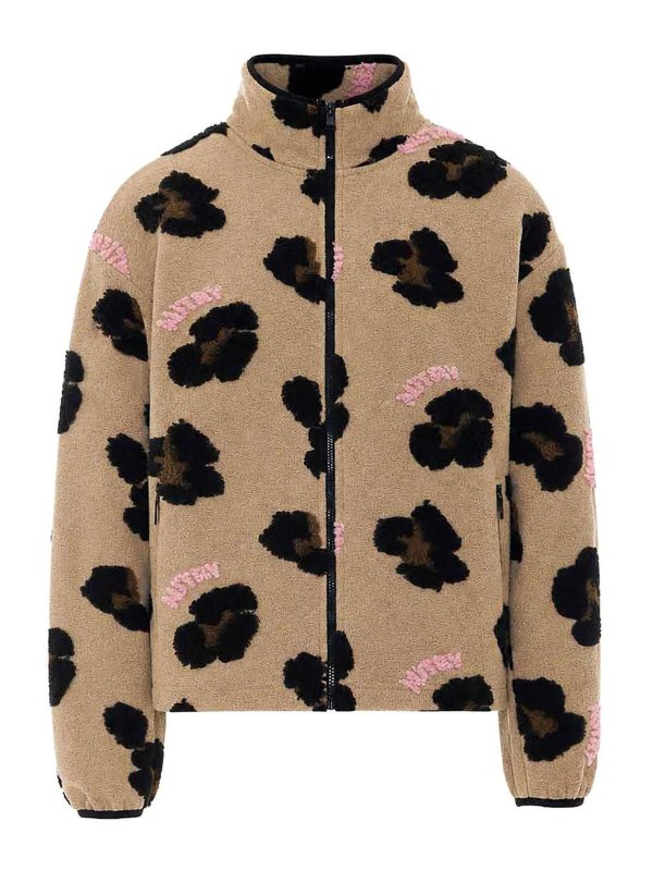 AUTRY: casual jackets - Pile Zip Jacket