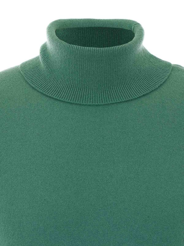 タートルネック/ポロネック - 緑 shop online: BALLANTYNE