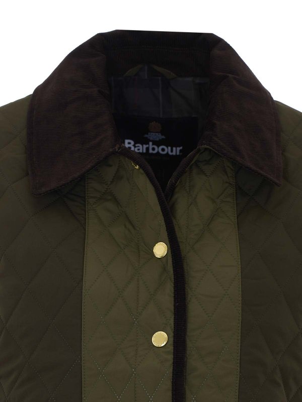 ダウンジャケット - 緑 shop online: BARBOUR