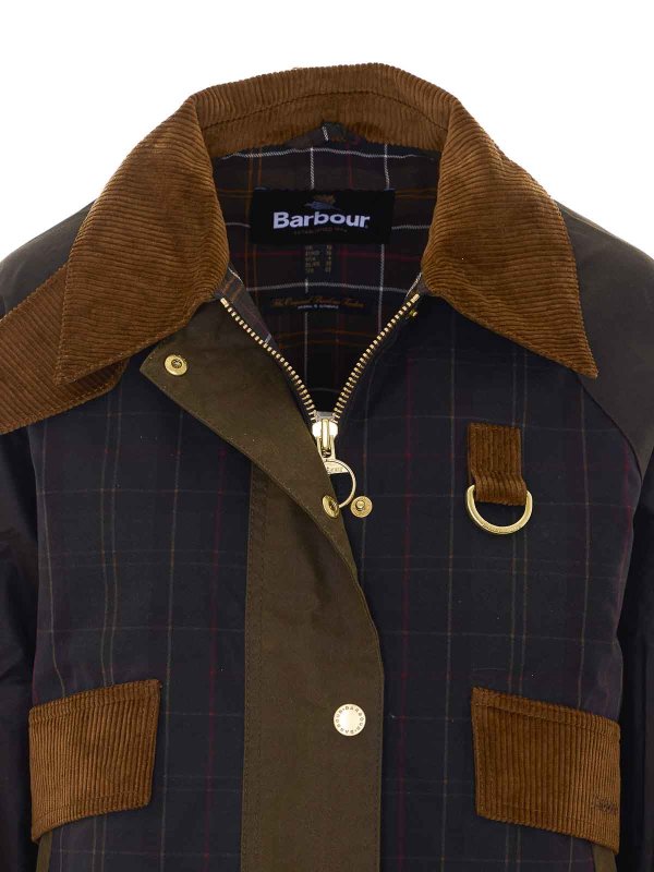 カジュアルジャケット - 緑 shop online: BARBOUR
