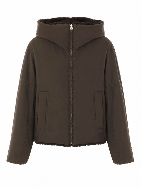 The Best Shops Blancha: Fur & Shearling Coats - Reversible Fur Jacket
