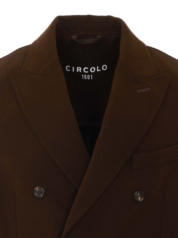 ブレザー - ブラウン shop online: CIRCOLO 1901