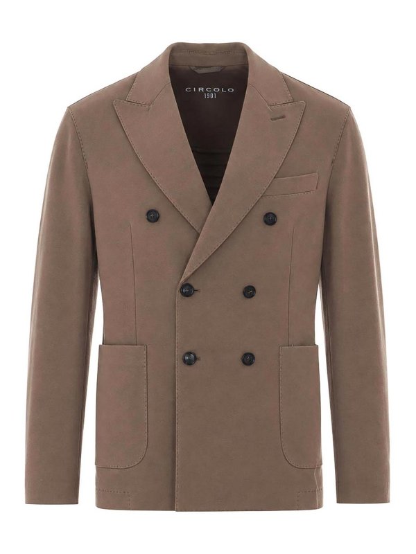 CIRCOLO 1901: Blazer - Blazer - Beige