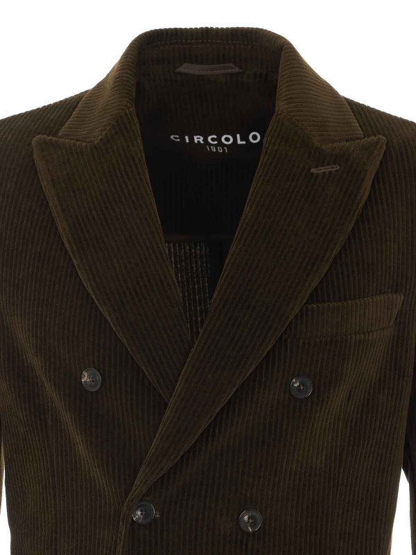 ブレザー - 緑 shop online: CIRCOLO 1901
