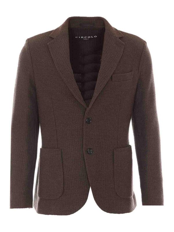 CIRCOLO 1901: blazers - Single Breasted Jacket