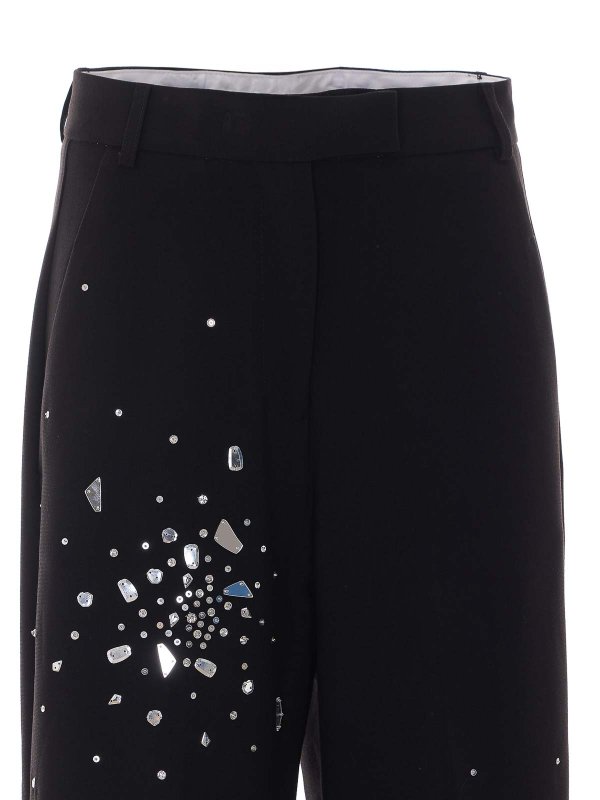 トラックスーツ ボトムス - 黒 shop online: DES PHEMMES
