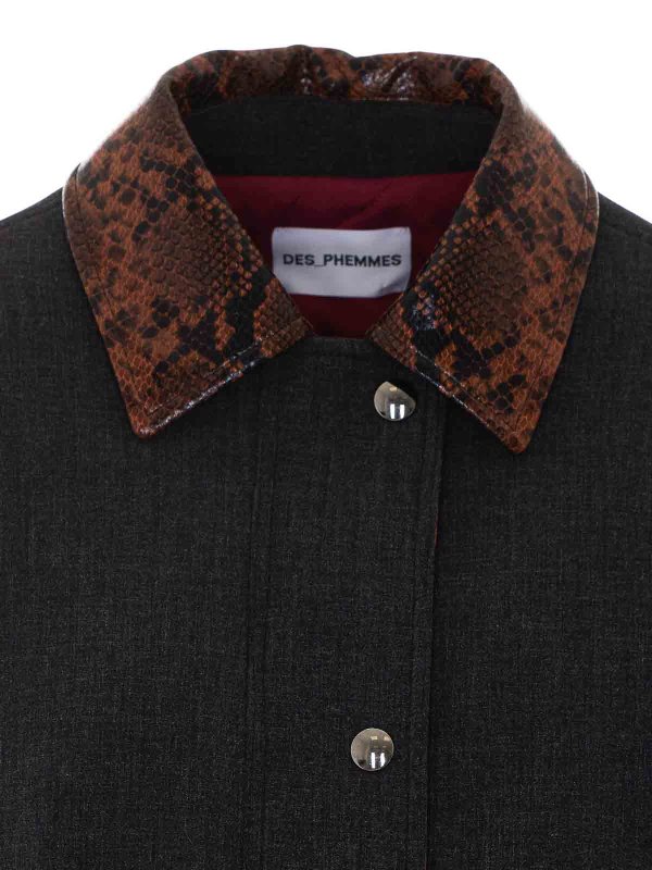 ボンバージャケット - 黒 shop online: DES PHEMMES