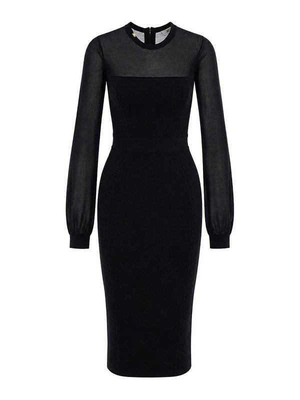 ELISABETTA FRANCHI: クルーネック - クルーネック - 黒