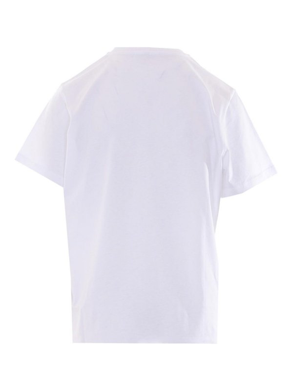 GANNI: t-shirt online - T-shirt basic in cotone