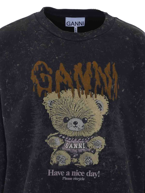 Sudadera - Gris shop online: GANNI