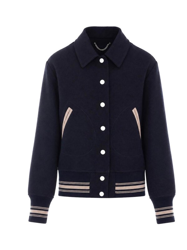 GOLDEN GOOSE: bombers - Logo Bomber Jacket